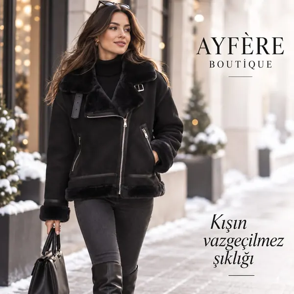 Kışlık Deri Ceket